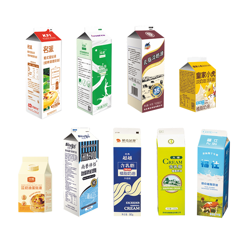 Roof type packaging