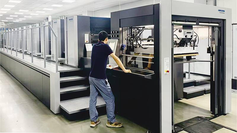 German Heidelberg UV10+2Offset Press (1 unit)